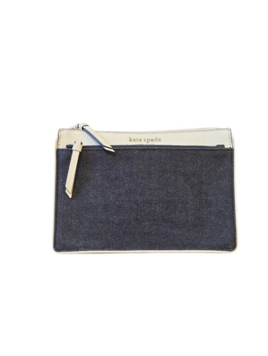 kate spade Handbags - kate spade Dark Denim and Cream Crossbody Bag/ Pouch EUC